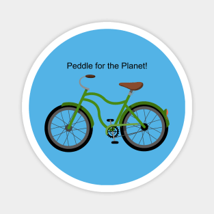 Peddle for the Planet Magnet